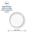 Corelle® Brushed Silver 8.5" Salad Plate