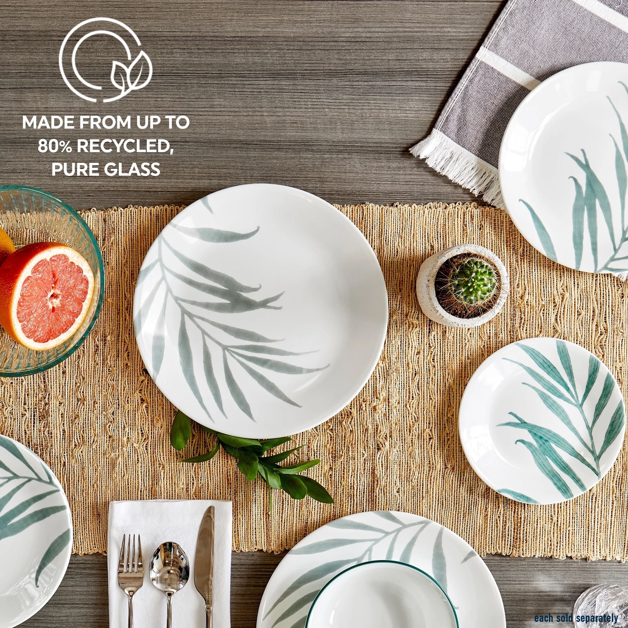 Corelle® Solar Print 8.5" Salad Plate, EXCLUSIVE