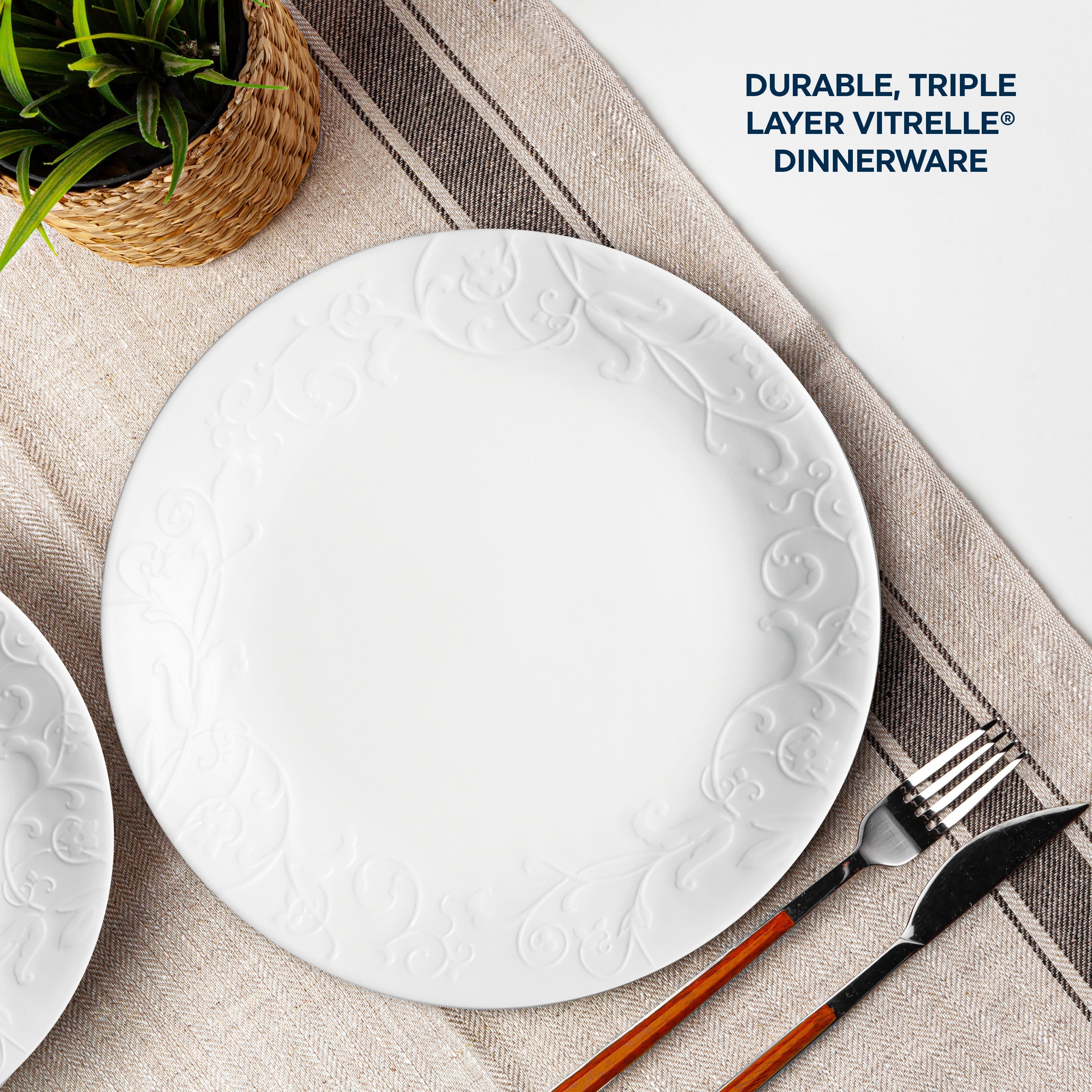 Corelle® Bella Faenza 12-piece Dinnerware Set, Service for 4
