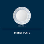 Corelle® Botanical Stripes 10.25" Dinner Plate