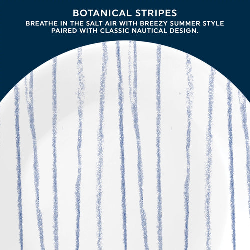Corelle® Botanical Stripes 6.75" Appetizer Plate