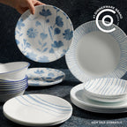 Corelle® Botanical Stripes 18-ounce Cereal Bowl