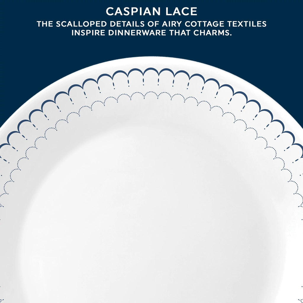 Corelle® Caspian Lace 18-piece Dinnerware Set, Service for 6