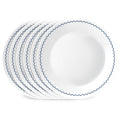 Corelle® Caspian Lace 8.5" Lunch Plate, 6 pack