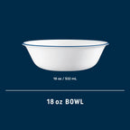 Corelle® Caspian Lace 18-ounce Cereal Bowl