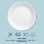Corelle® Winter Frost White 16-piece Mugless Dinnerware Set, Service for 4