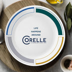 Corelle® Color Block 10.25" Dinner Plate