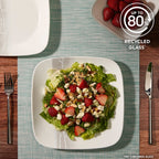 Corelle® Square Wandering Grove 18-piece Dinnerware Set, Service for 6