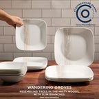 Corelle® Square Wandering Grove 10.5" Dinner Plate