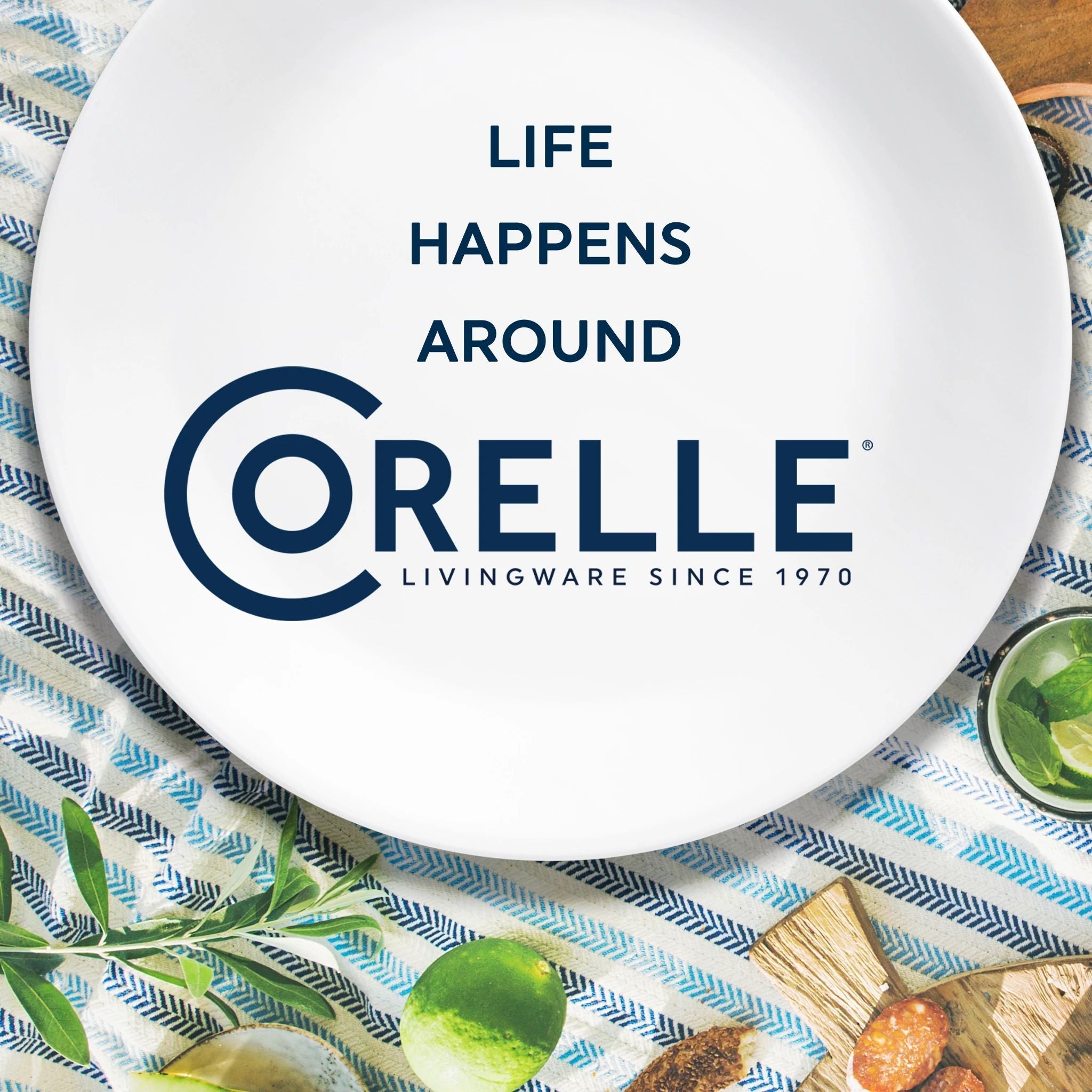 Corelle® Bella Faenza 8.5" Salad Plate