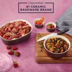 CorningWare® French Colors 12-piece Bakeware Set, Cabernet