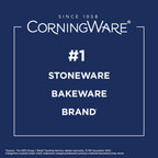 CorningWare® French White® 24-ounce Baking Dish with Lid